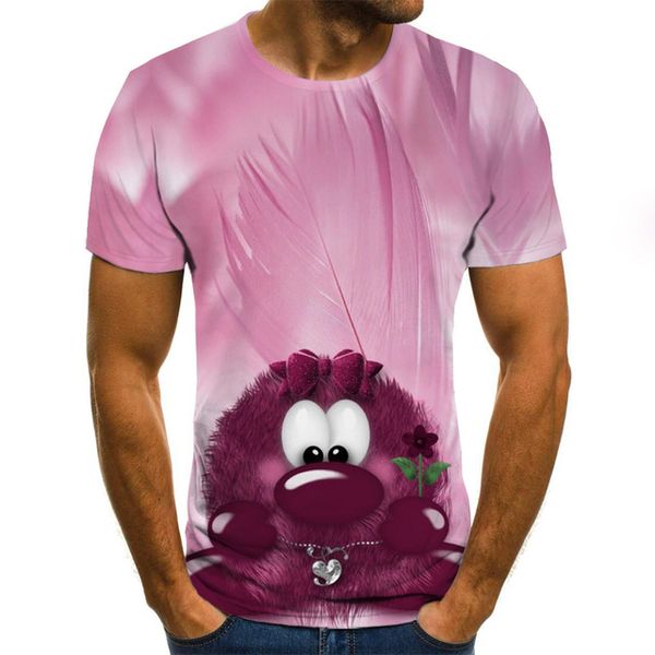 

summer hipster rock 3d 3d print shirts plus size anime humor men clothing