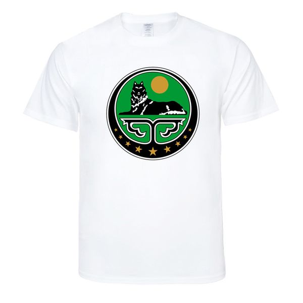 

2020 funny tee cute t shirts chechen wolf men casual short sleeves cotton cool tshirt summer jersey costume t-shirt