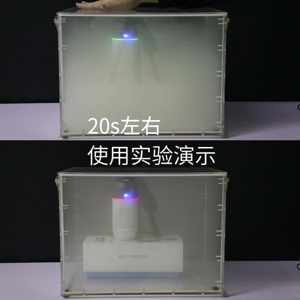 

new products hepa infrared sensing anion car mounted air cleaner pm2.5 to formaldehyde odor