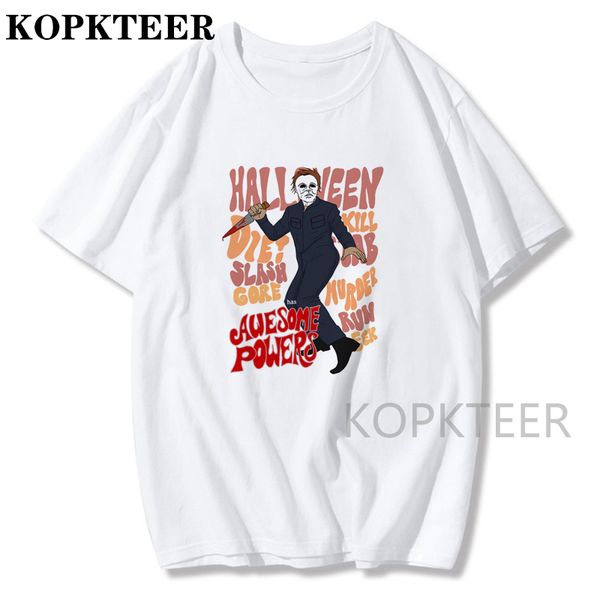 

футболки мужской death metal киллер halloween horror movie theme tee shirt jason voorhees michael myers freddy футболка смешной мужчины