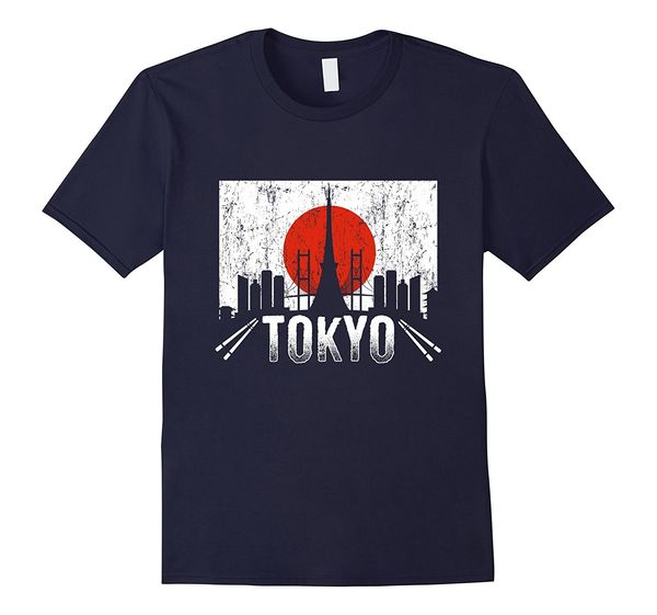 

2019 new summer cool tee shirt love tokyo japan skyline sushi travel vacation t-shirt funny t-shirt