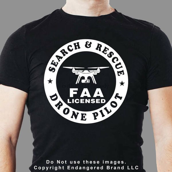 

drone search rescue pilot round dji yuneec syma mavic short sleeve t shirt