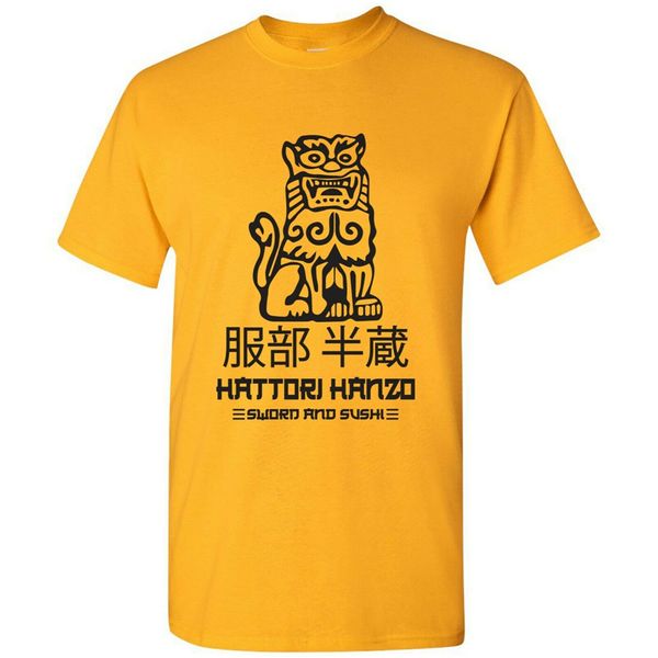 

hattori hanzo - movie sword and sushi japan okinawa t shirt basic models tee shirt