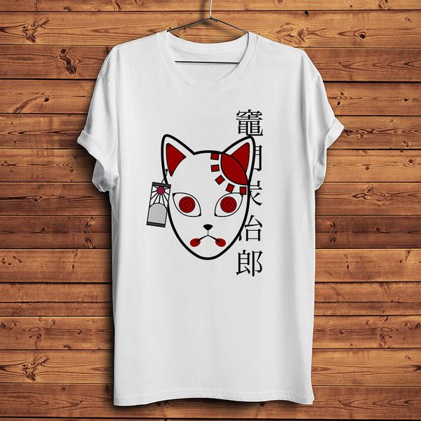 

demon slayer kimetsu no yaiba anime t-shirt homme summer short sleeve t shirt men white vintage casual tshirt streetwear