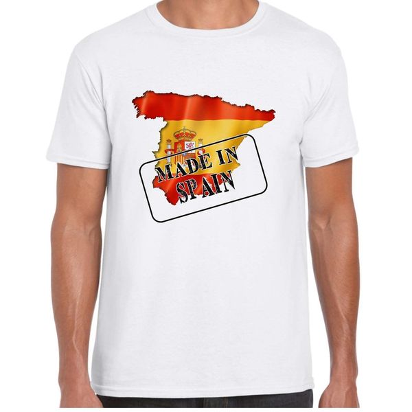 

made испания - карта - мужская футболка - country, подарки, tee