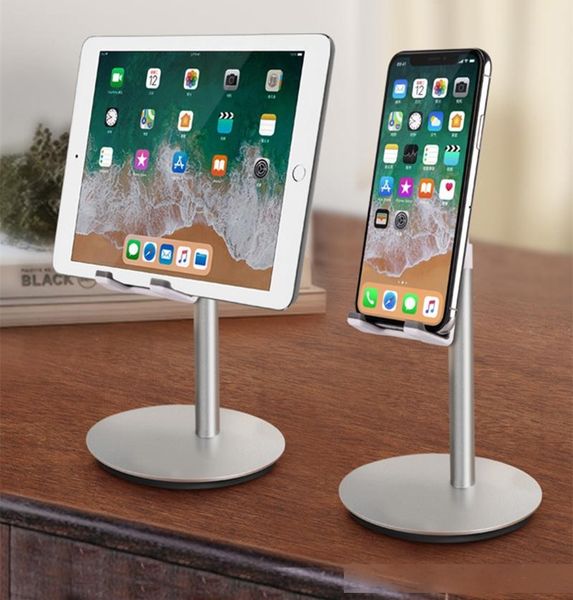 

desktablet holder heighten 168mm aluminum adjustable stand hands mobile phone tablets bracket for iphone11 air mini new