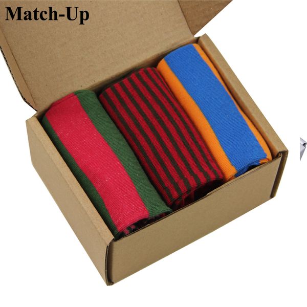 

men's socks [3 pairs/box ] arrival men gift brand cotton sock (size 40-43 ), Black