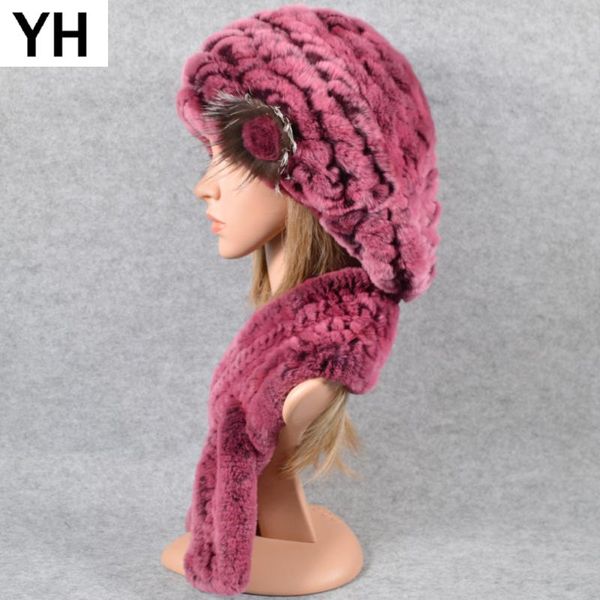 

2020 new winter 2 шт наборы вязать real rex меховой шапка шарф lady rex папаха шарфы кольцо шаль шапка, Blue;gray