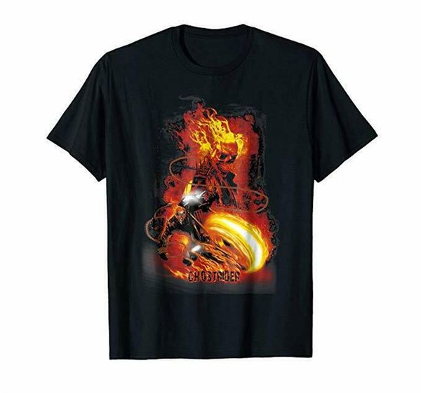 

ghost rider fire fury graphic tee t-shirt m-3xl us 100% cotton trend 2020 confortable tee shirt