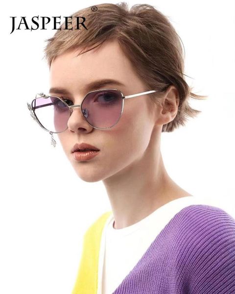 

jaspeer punk sunglasses women designer steampunk pilot sun glasses men gradual goggle fashion driving sunglasses, White;black