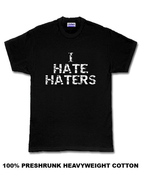 

i hate haters mayweather black t shirt