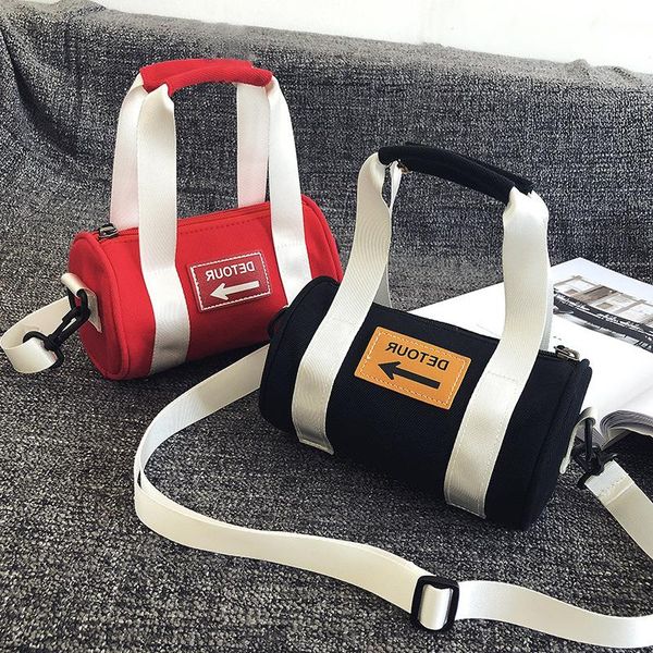 

fashion street package personality girl bucket bag wild shoulder bag