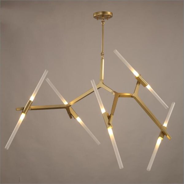 

customizied post-modern nordic herringbone contemporary pendant light living room dining room dimmable g9 bulb hanging lamps led