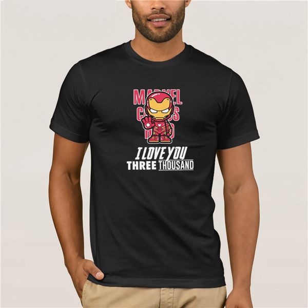 

hombre de hierro camiseta tony stark te amo tres miles de hombres camisetas vengadores super h