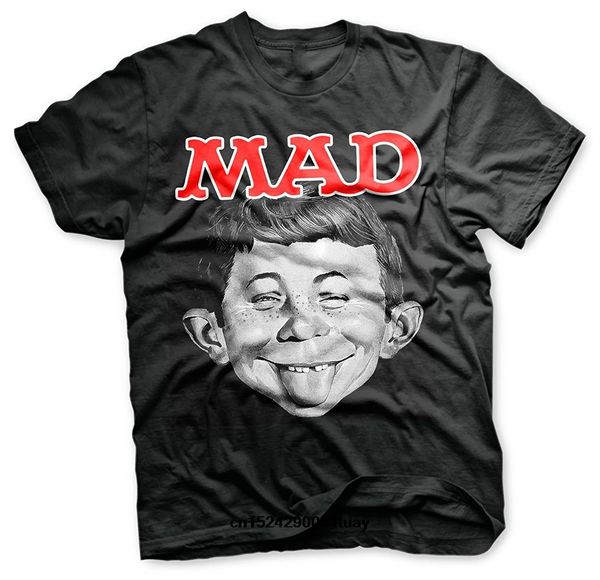 

casual tee mad magazine men's o-neck short sleeve t shirts