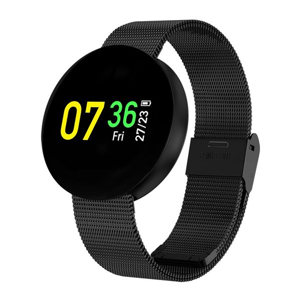 

1pcs cf008 smart bracelet fitness band blood pressure heart rate monitor watch blood oxygen oled color screen smartband ing