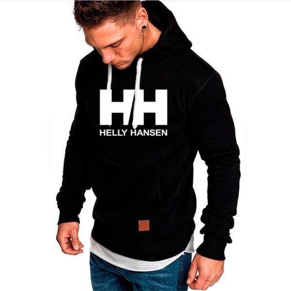 

2020 new fashion hoody autumn mens pullover hh printing men hoodies sweatshirts casual coat pocket hooded sweatshirt s-5xl, Black