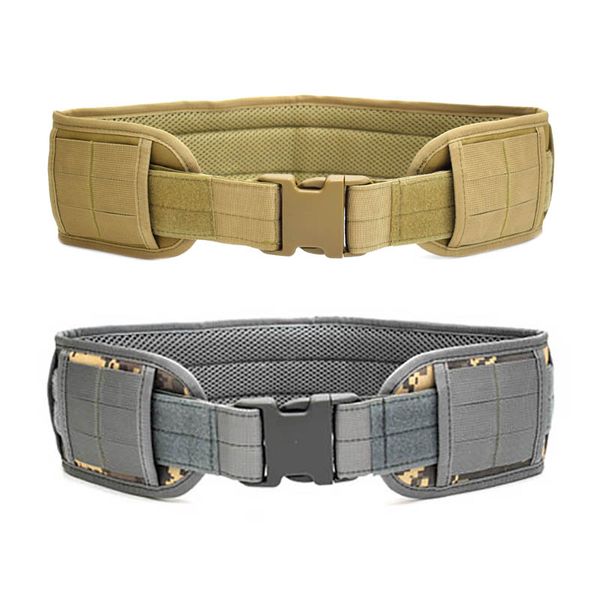 

waist support men's belt outer padded cs multi-use equipment wide belts, Black;gray
