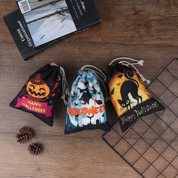 

candy bag funny halloween gift bags holiday supplies creative trick or treat bag goodie storage holder for kids