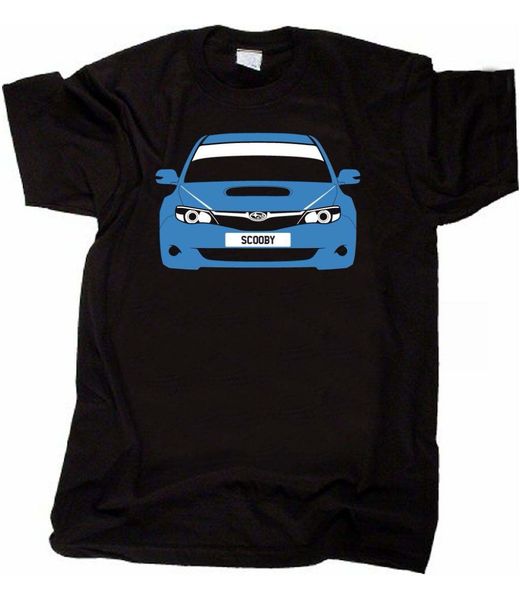 

пользовательский японский классический автомобиль t-shirt impreza 3rd gen (2008-) pick автомобиль 2019 t-shirt мужчины 100% хлопок мужские ф