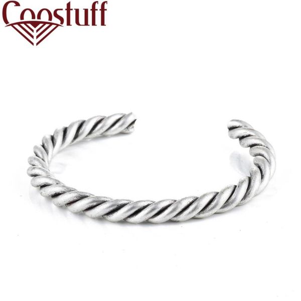 

bangle vintage silver color bangles women bracelet&bangles pulseira charm bracelet for bijoux drop, Black