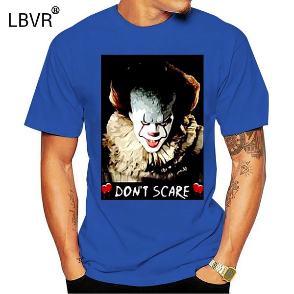 

мужчины тенниска это pennywise клоун стивен кинг фильм ужасы fashin black s-4xl тенниски новизна тенниска женщины