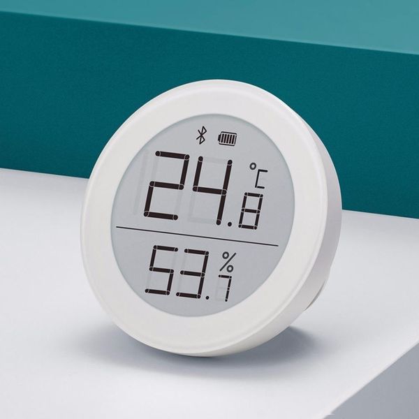 

2020 xiaomi cleargrass bluetooth temperature humidity sensor data storage e-link ink screen thermometer support apple home kit