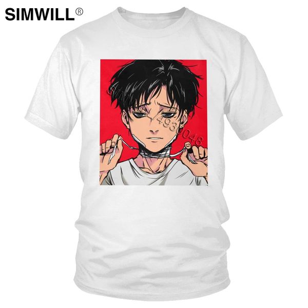 

killing stalking t shirt for men smirky sangwoo cotton tee short sleeves ks yoonbum korea koogi yaoi shonen manga bummie t-shirt