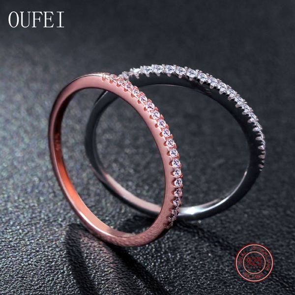 

cluster rings rose gold ring for women 925 sterling silver fashion shiny crystal wedding fine jewelry accessories, Golden;silver