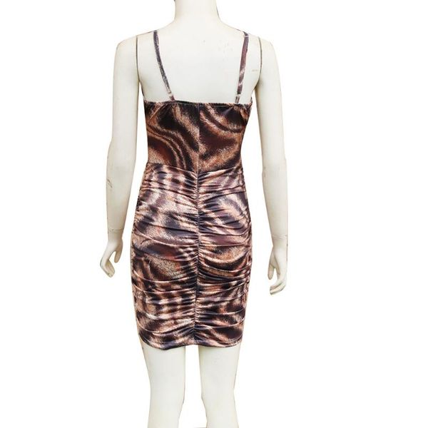 

nightclub dress party sundress sling skinny ladies casual leopard print mini, Black;gray
