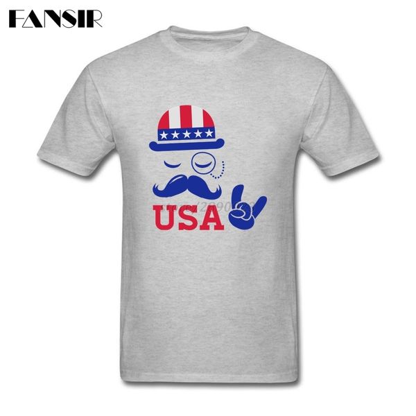 

plus size i love usa flag pattern rock t shirt male 100% cotton short sleeve men t shirt team clothing
