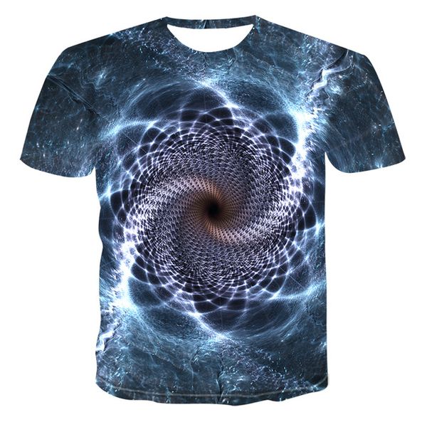 

three-dimensional graphic lattice 3d summer 3d print shirts hippie oversized aesthetic men clothing
