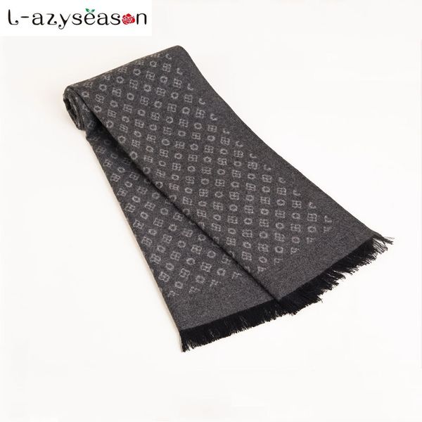 

fashion design 2020 men women scarf neckerchief winter warm soft fringe shawls wraps scarves, Blue;gray