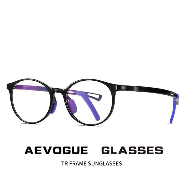 

aevogue нового ребенка anti-синий оптические frame tr90 light очки ae0917, Black