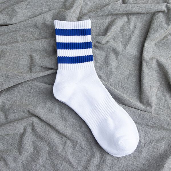 

мода бренда чулки терри середине теленка socksthickened полосатые гольфы спортивная три-ватного тампона носки мужские хлопчатобумажные носки, Black