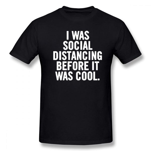 

social distancing new funny t shirt men short sleeves hip hop oversized o-neck cotton t shirts
