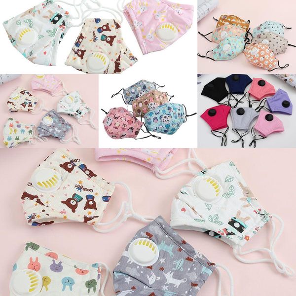 

face with valve cotton mouth mask pm2.5 filter anti-dust smoke outdoor indoor adjustable r 2pye