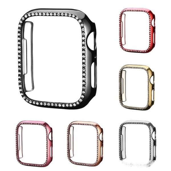 

diamond bumper protective case for apple watch cover series 5 4 3 2 1 38mm 42mm cases for iwatch 5 4 40mm 44mm