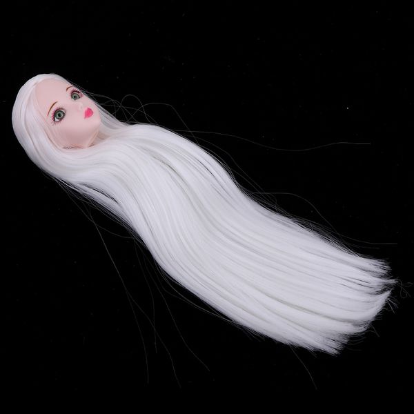 

1/6 makeup female head sculpt with green eyes for bjd, for ob, xinyi doll kids diy making