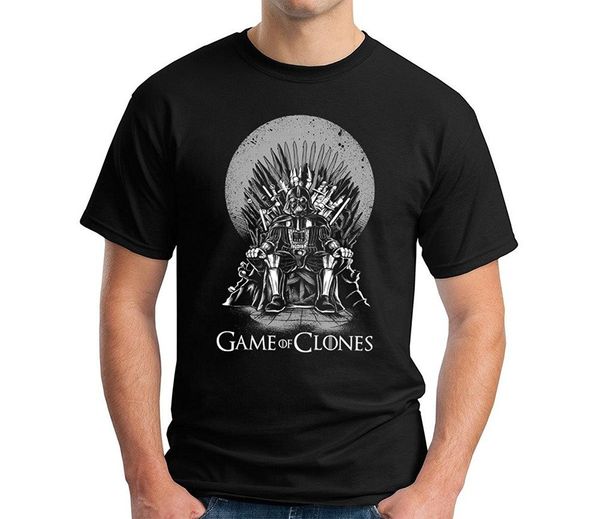 

men's fashion t shirt game of clones funny pop culture t shirt men summer t shirt