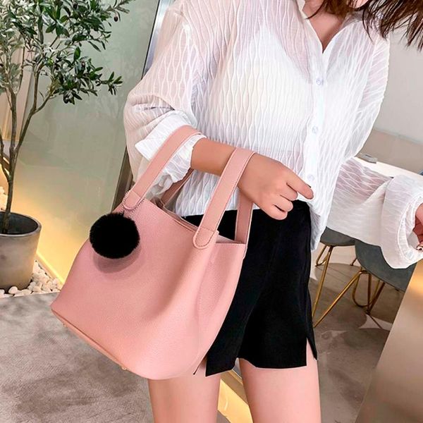 

casual handbags for women fashion solid color pu leather soft handbag large capacity zipper & hasp versatile ladies bags