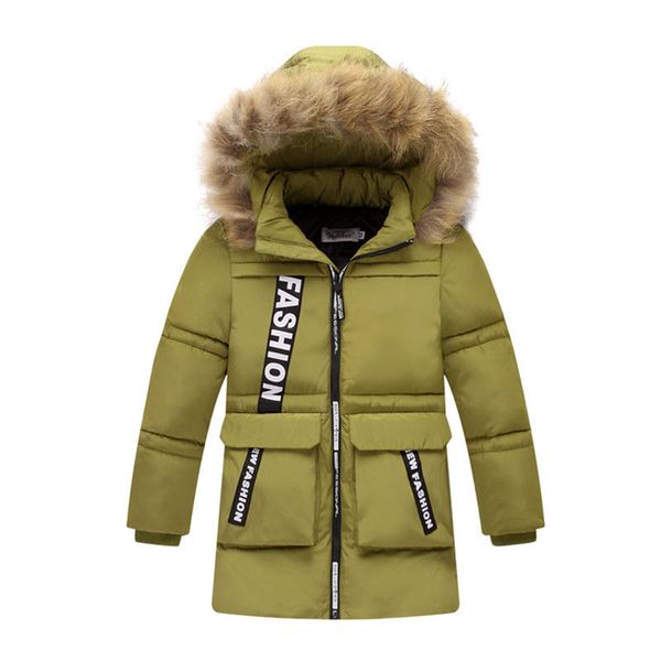 

winter jacket for boy snow wear children's winter jackets down padded children clothing boys warm coat thickening outerwear, Blue;gray