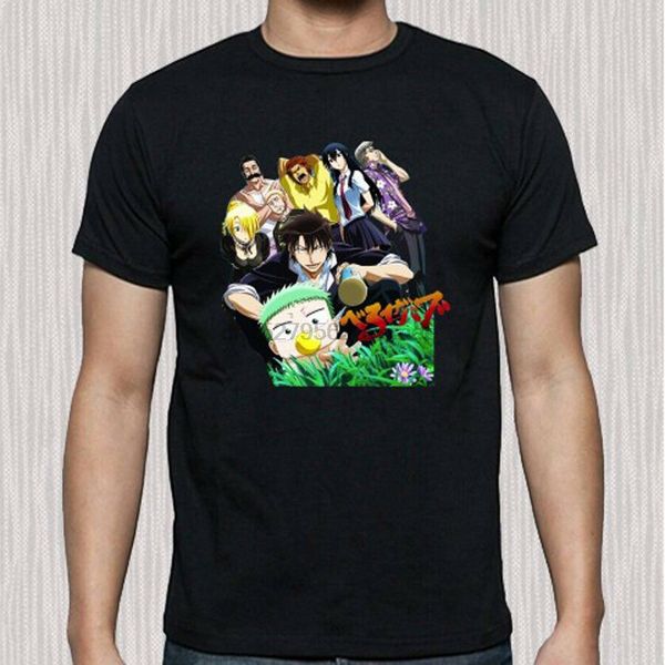 

beelzebub anime cartoon tv series character men black t-shirt size s to 3xl
