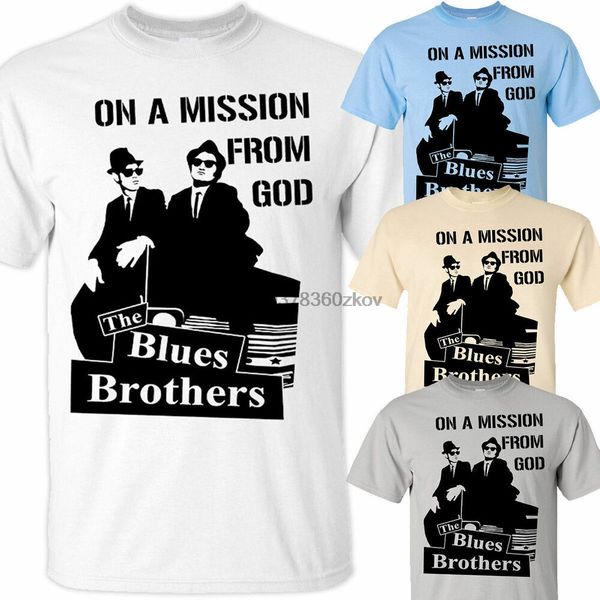 

blues brothers movie t shirt all sizes s-5xl white v1 dan aykroyd john belushi