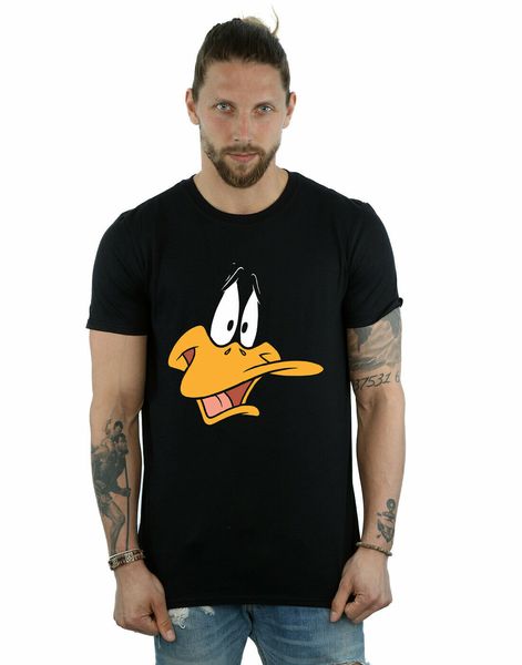 

looney tunes мужская daffy duck face t-shirt