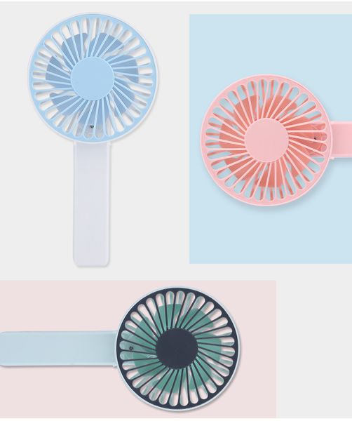 

mini usb fan portable handheld ventiladors rechargeable built-in battery 1200mah handy air cooling fan for outdoor home travel
