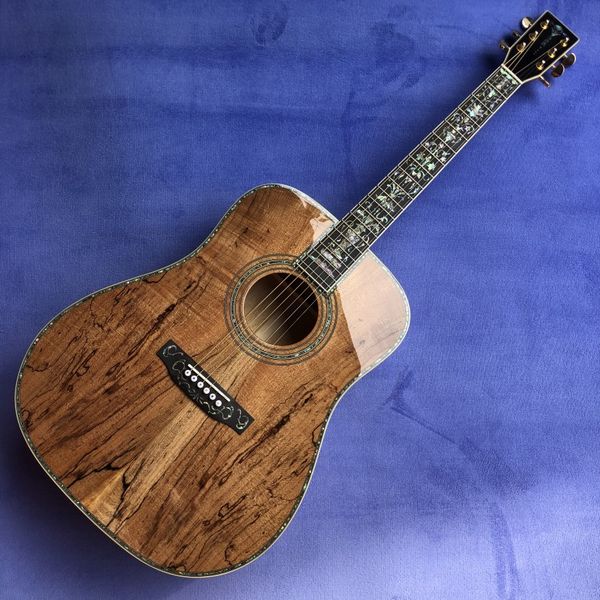 

41 inch d barrel full deadwood fingerstyle acoustic guitar