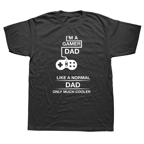 

i'm a gamer dad fathers day gift gaming t shirt men christmas funny present joke t-shirt