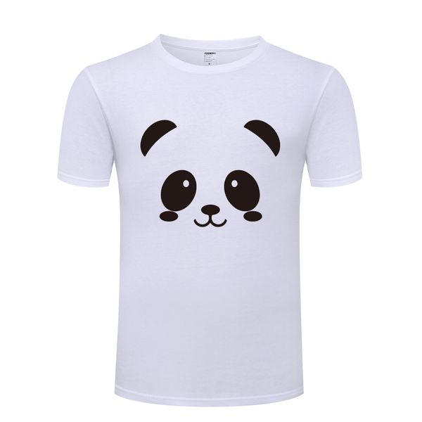 

cute panda cartoon men's t-shirt t shirt men 2018 new short sleeve o neck cotton casual tee