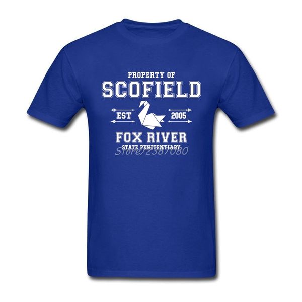 

pop michael scofield prison break t shirt cool brand clothing o-neck cotton 3xl short sleeve fox river tees shirts homme
